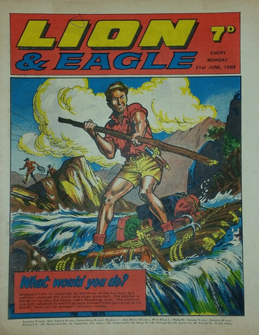 Lion & Eagle - British Comic - 21/6/69
