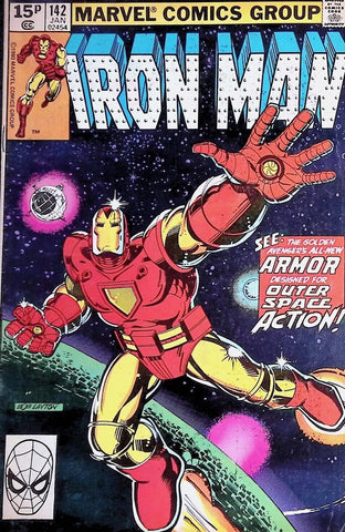 Iron Man #142 - Marvel Comics - 1981 - 1st Space Armour