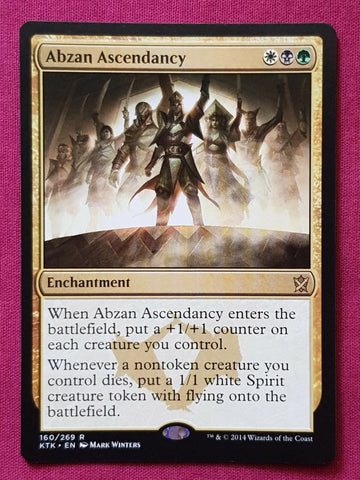 "Abzan Ascendancy" - Magic The Gathering Card - Khans of Tarkir