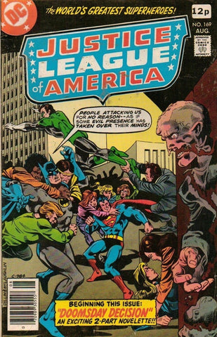 Justice League of America #169 - DC Comics - 1979