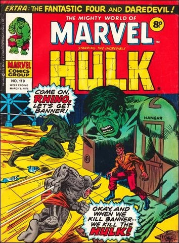 Mighty World of Marvel #179 - Marvel Comics - 1976