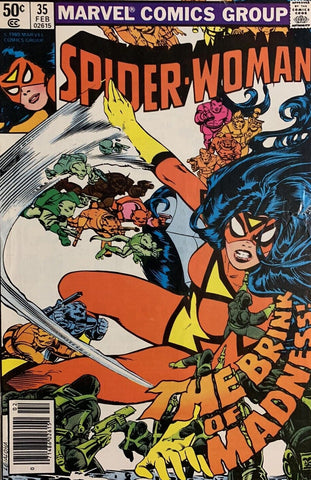 Spider-Woman #35 - Marvel Comics - 1981 - Cents Copy