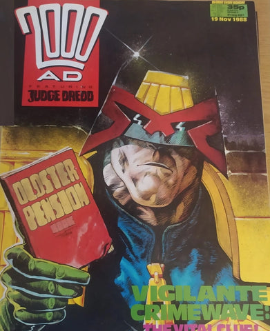 2000 AD Comic #601 - 619 (19x Comics RUN) - British Comic - 1988/89