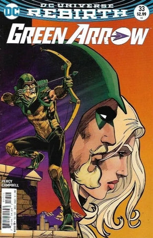 Green Arrow #33 - DC Comics - 2017 - Rebirth - Variant Cover