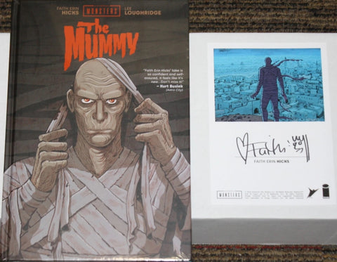 Universal Monsters: The Mummy Hardback - 2025 - with Signed Bookplate