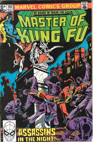 Master of Kung-Fu #102 - Marvel Comics - 1981