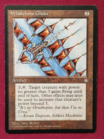 "Whalebone Glider" - Magic The Gathering Card - Ice Age