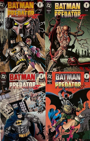 Batman Versus Predator II  #1 2 3 4 (Set) - DC Comics - 1994
