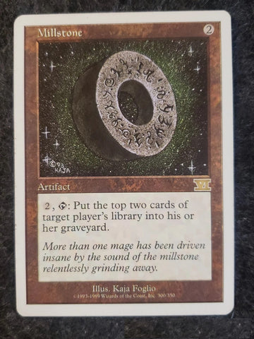 "Millstone" - Magic The Gathering Card - 6th