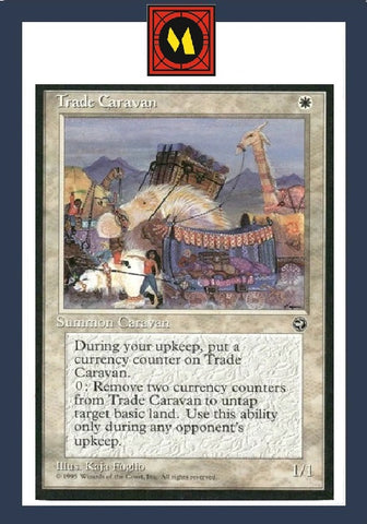 "Trade Caravan" x4 - Magic The Gathering - Homelands - 4-Card Playset