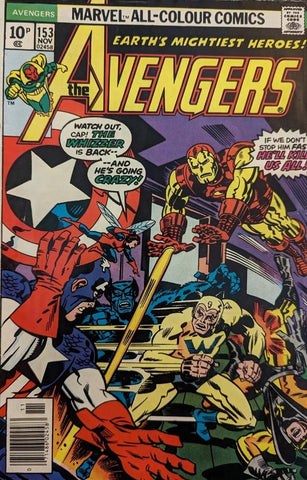 Avengers #153 - Marvel Comics - 1976