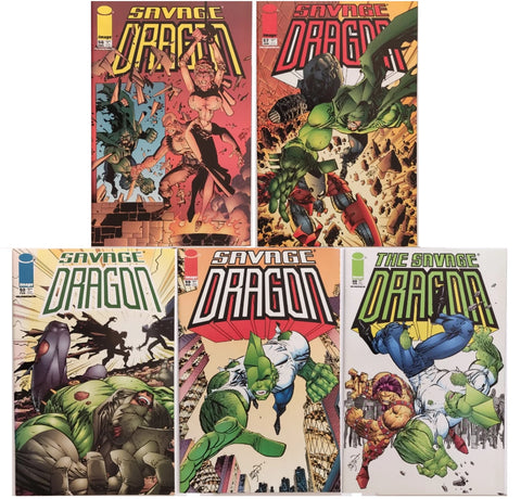 Savage Dragon #56 57 58 59 60 - Image Comics - 1998/99
