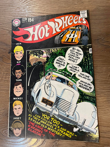 Hot Wheels #5 - DC Comics - 1970