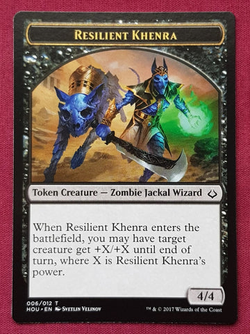 "Resilient Khenra" - Magic The Gathering Card - Hour Of Devastation