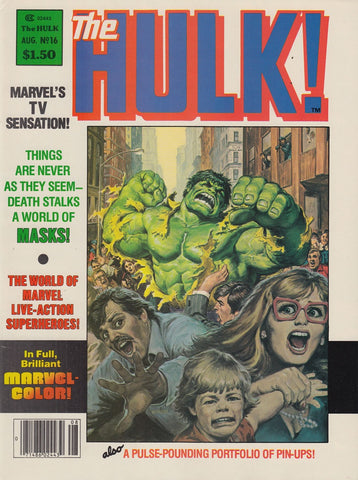 Hulk Magazine #16 - Curtis Magazines / Marvel - 1977