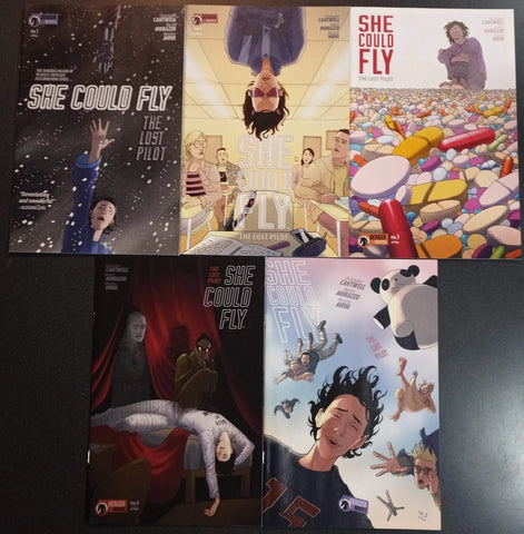 She Could Fly: The Lost Pilot #1-5 (Set) - Dark Horse / Berger - 2019