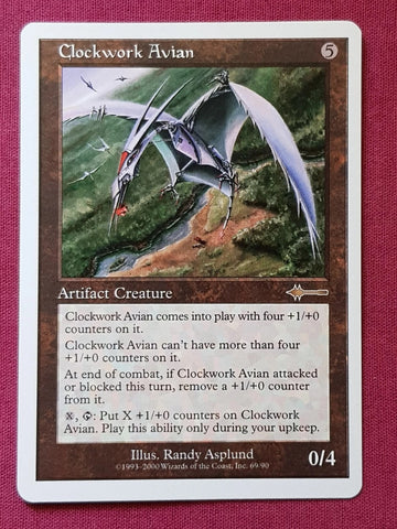 "Clockwork Avian" - Magic The Gathering Card - Beatdown