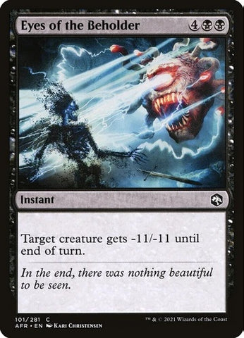 "Eyes Of The Beholder" x4 - Magic The Gathering - AFR - 4-Card Playset