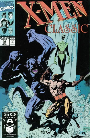 X-Men Classic #64 - Marvel Comics - 1991