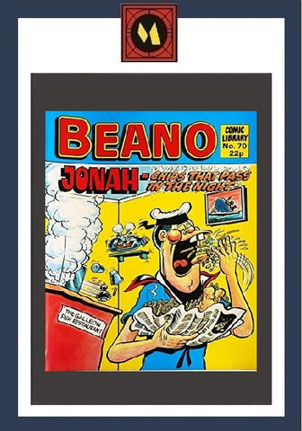 Beano Comic Library LOT Nos:- #70 - #79 (10x Comics) - Digest-Sized