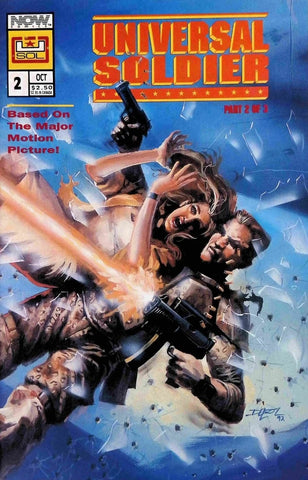 Universal Soldier #2 - Now Comics - 1992 - Delson Variant