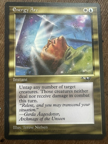 "Energy Arc" - Magic The Gathering Card - Alliances