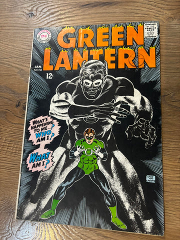 Green Lantern #58 - DC Comics  - 1968