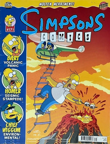 Simpsons Comics #171 - Bongo Comics - 2010