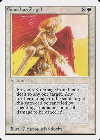 "Guardian Angel" - Magic The Gathering Card - Unlimited