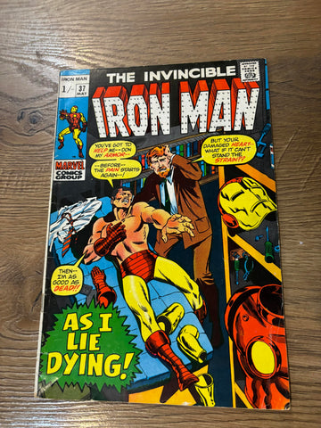Invincible Iron Man #37 - Marvel Comics - 1971