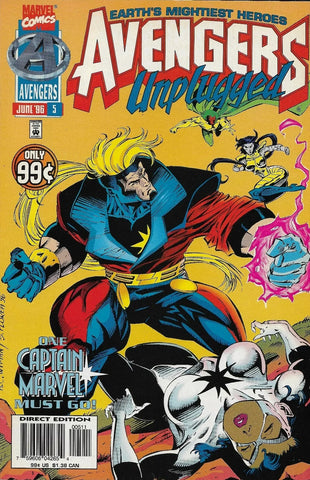 Avengers Unplugged #5 - Marvel  - 1996 - 1st Monica Rambeau as Photon