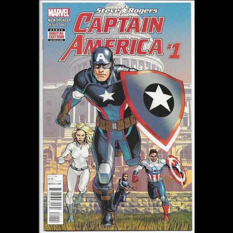 Captain America Steve Rogers #1 - Marvel Comics - 2016