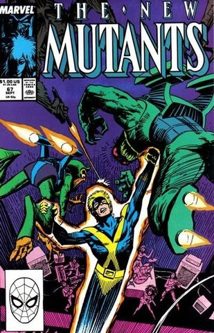 New Mutants #67, #68, #69, #71 & #72 (5x Comics LOT) - Marvel - 1989/90