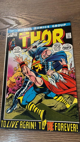 Mighty Thor #201 - Marvel Comics - 1972