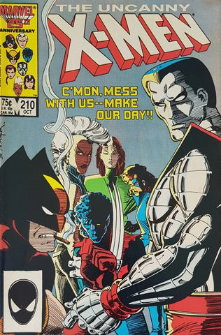 Uncanny X-Men #210 - Marvel Comics - 1986 - 1st Cameo App. The Marauders