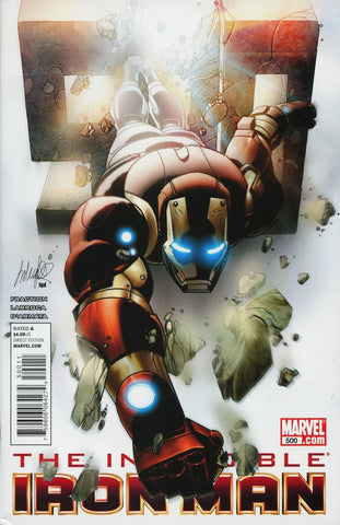 Invincible Iron Man #500 - Marvel Comics - 2011 - 1st App Ginny Stark