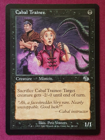 "Cabal Trainee" - Magic The Gathering Card - Judgment