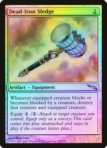 "Dead-Iron Sledge" FOIL - Magic The Gathering - Mirrodin