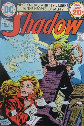 The Shadow #7, #9 and #10 - DC Comics - 1974