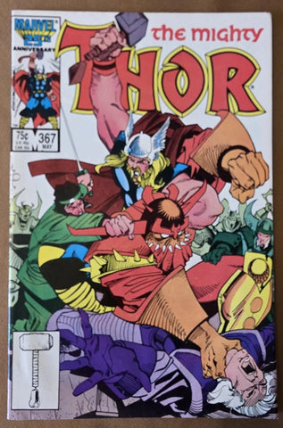 The Mighty Thor #367 - Marvel Comics - 1986