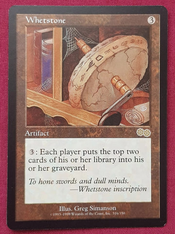 "Whetstone" - Magic The Gathering Card - Urza's Saga