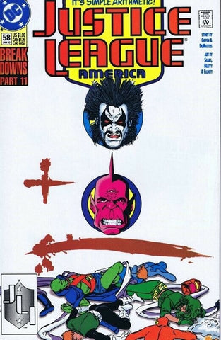 Justice League America #58 - DC Comics - 1992