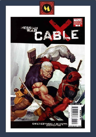Cable #13 - Marvel Comics - 2009 - Messiah War