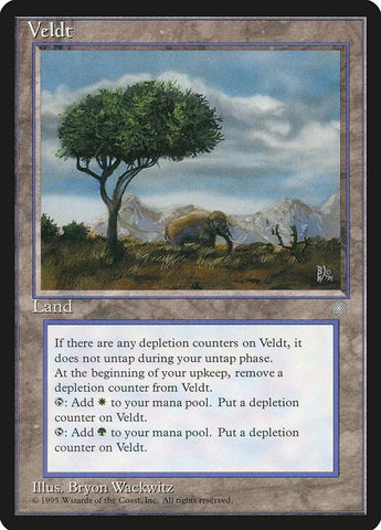 "Veldt" - Magic The Gathering Card - Ice Age