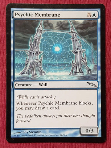 "Psychic Membrane" - Magic The Gathering Card - Mirrodin