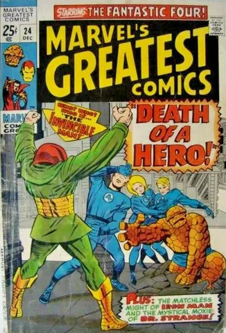 Marvel's Greatest Comics #24 - Marvel Comics - 1969