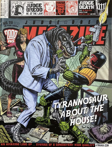 Judge Dredd Megazine #215 - 2000AD - 2004