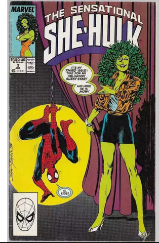 Sensational She-Hulk #3 - Marvel Comics - 1989