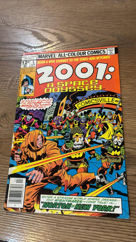 2001 : A Space Odyssey #5 - Marvel Comics - 1977