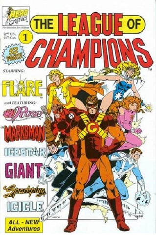 League Of Champions #1 - Hero Graphics - 1990